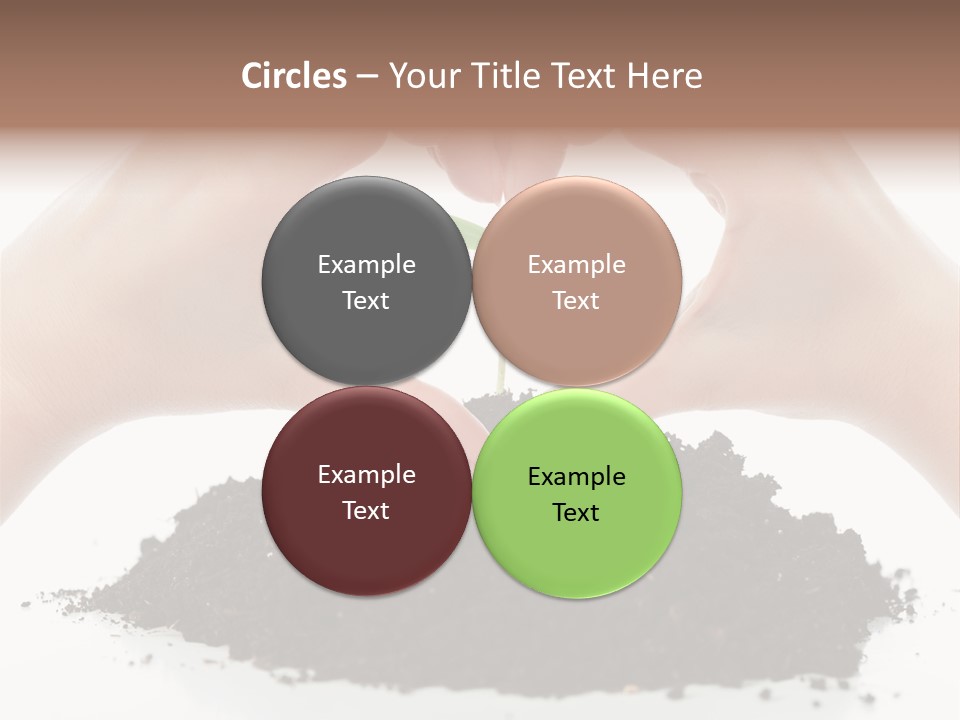A Person Making A Heart Shape With Their Hands PowerPoint Template