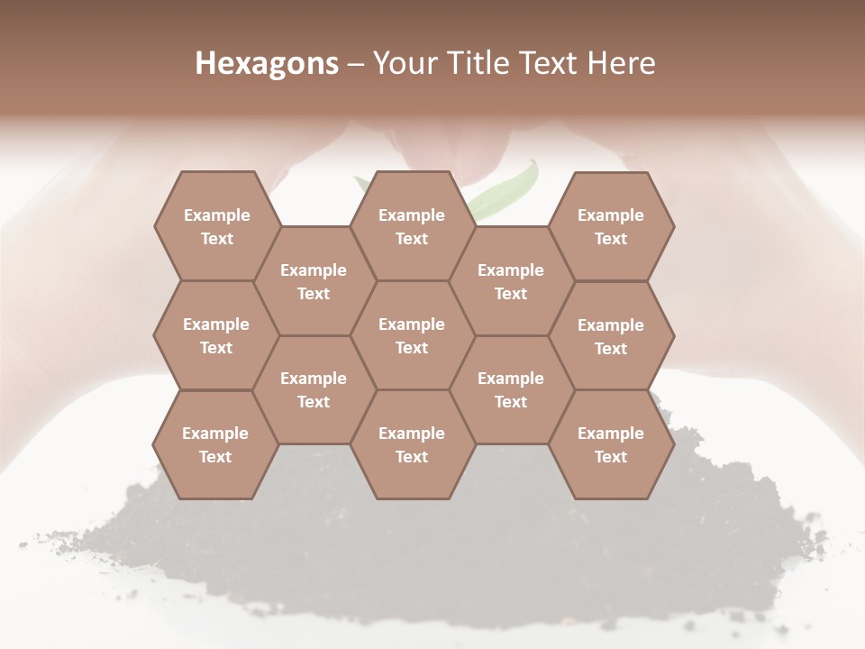 A Person Making A Heart Shape With Their Hands PowerPoint Template