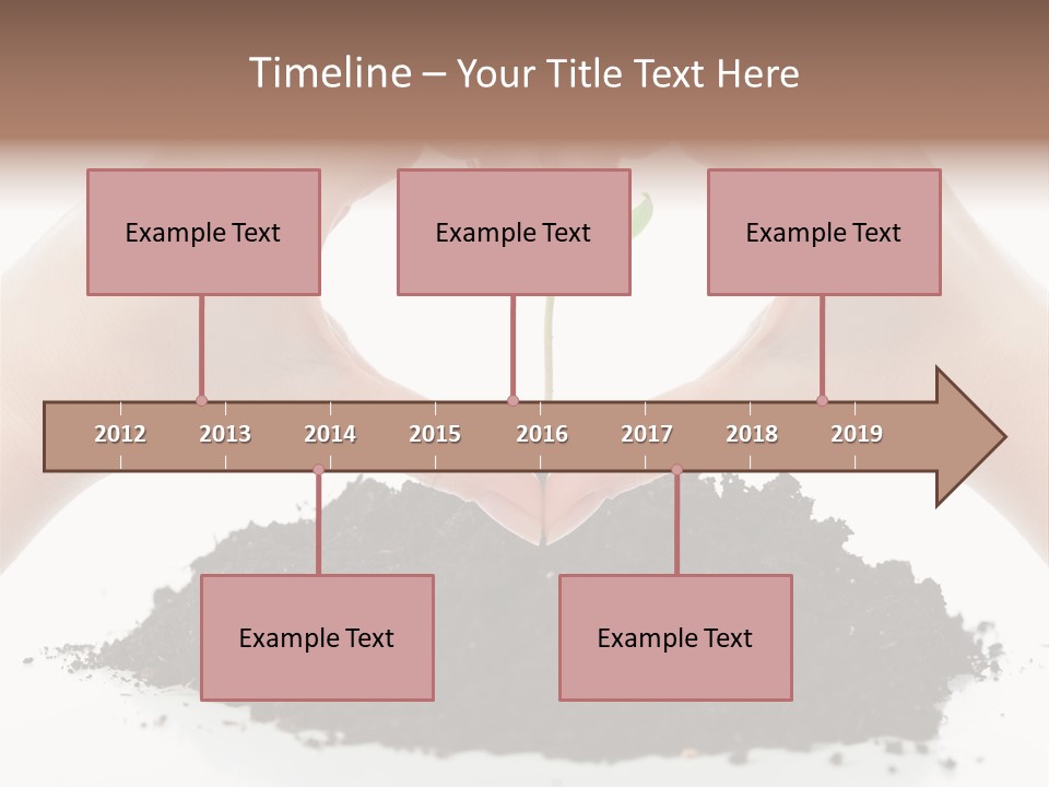 A Person Making A Heart Shape With Their Hands PowerPoint Template