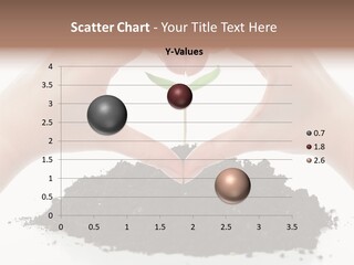 A Person Making A Heart Shape With Their Hands PowerPoint Template