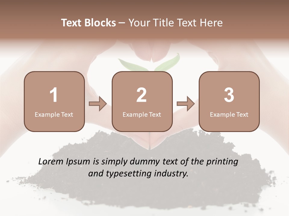 A Person Making A Heart Shape With Their Hands PowerPoint Template
