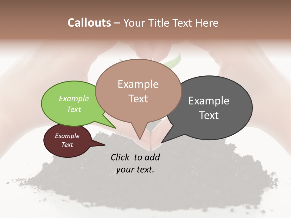 A Person Making A Heart Shape With Their Hands PowerPoint Template