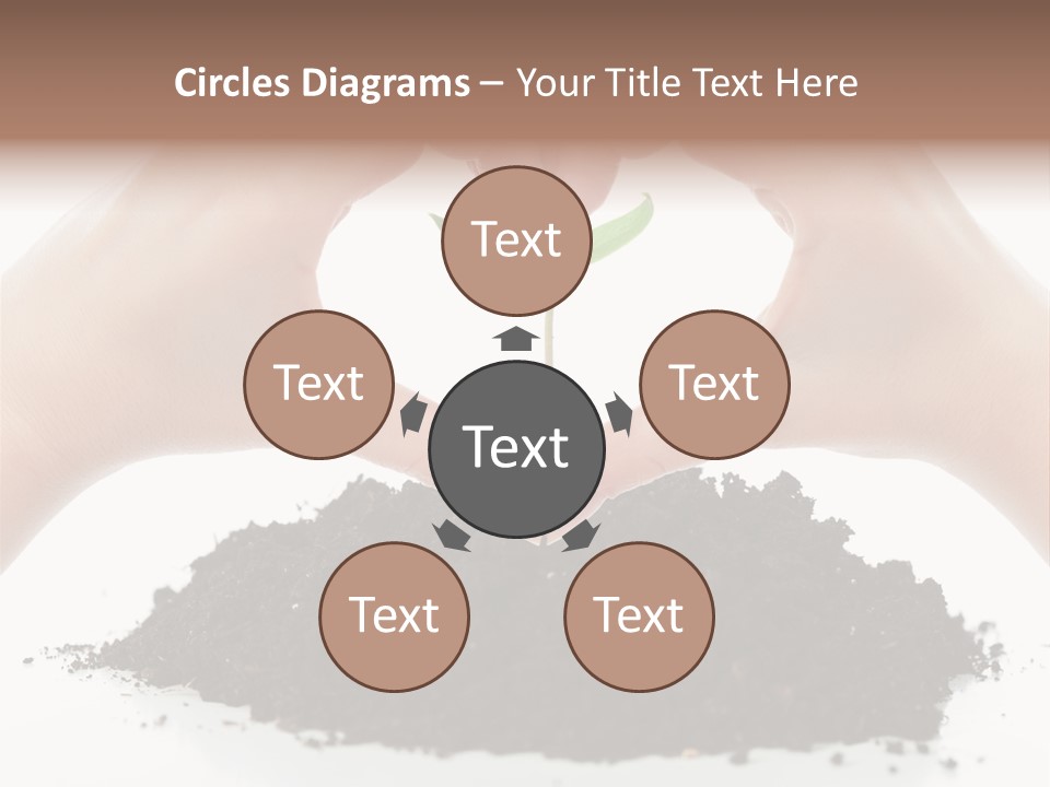 A Person Making A Heart Shape With Their Hands PowerPoint Template