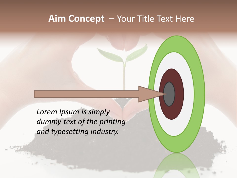 A Person Making A Heart Shape With Their Hands PowerPoint Template