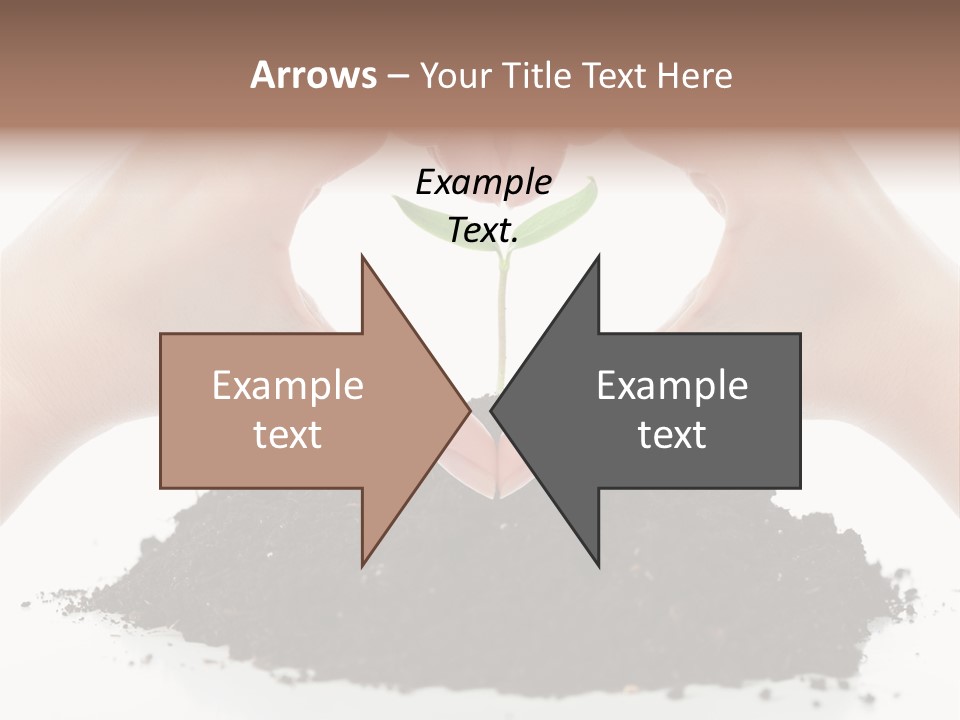 A Person Making A Heart Shape With Their Hands PowerPoint Template