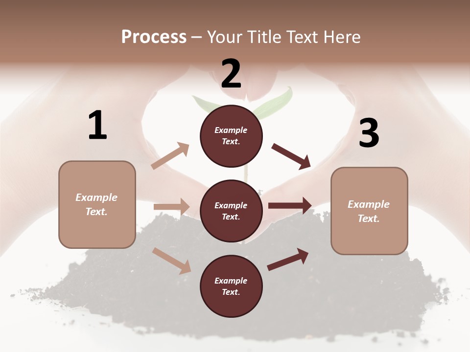 A Person Making A Heart Shape With Their Hands PowerPoint Template