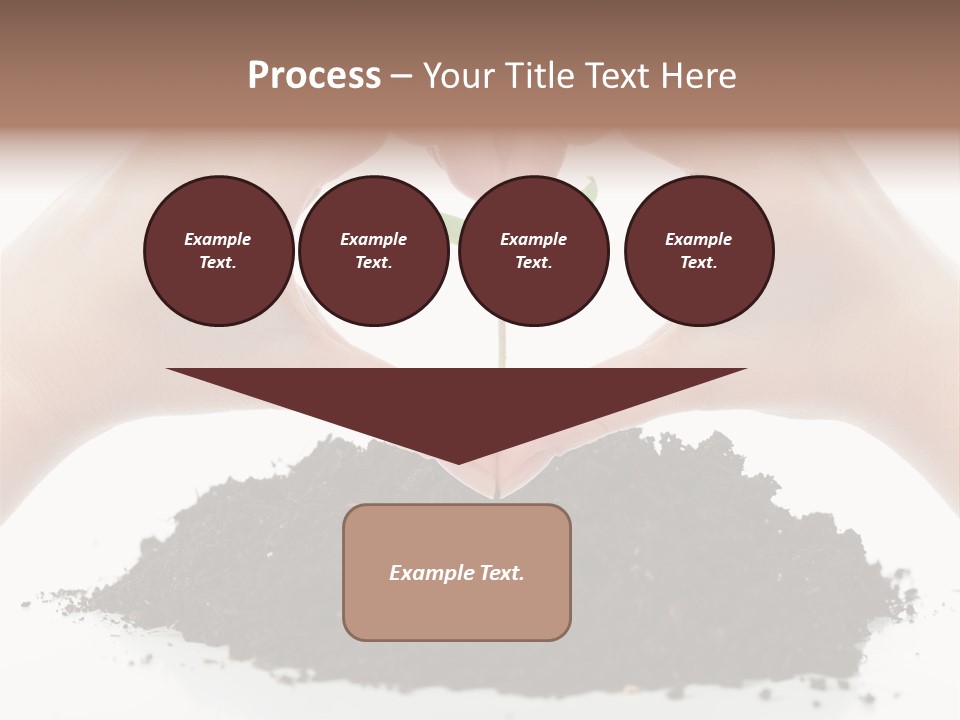 A Person Making A Heart Shape With Their Hands PowerPoint Template