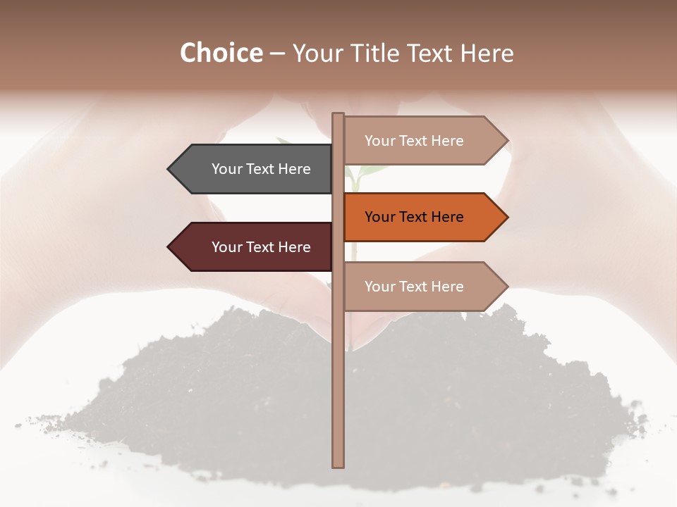 A Person Making A Heart Shape With Their Hands PowerPoint Template