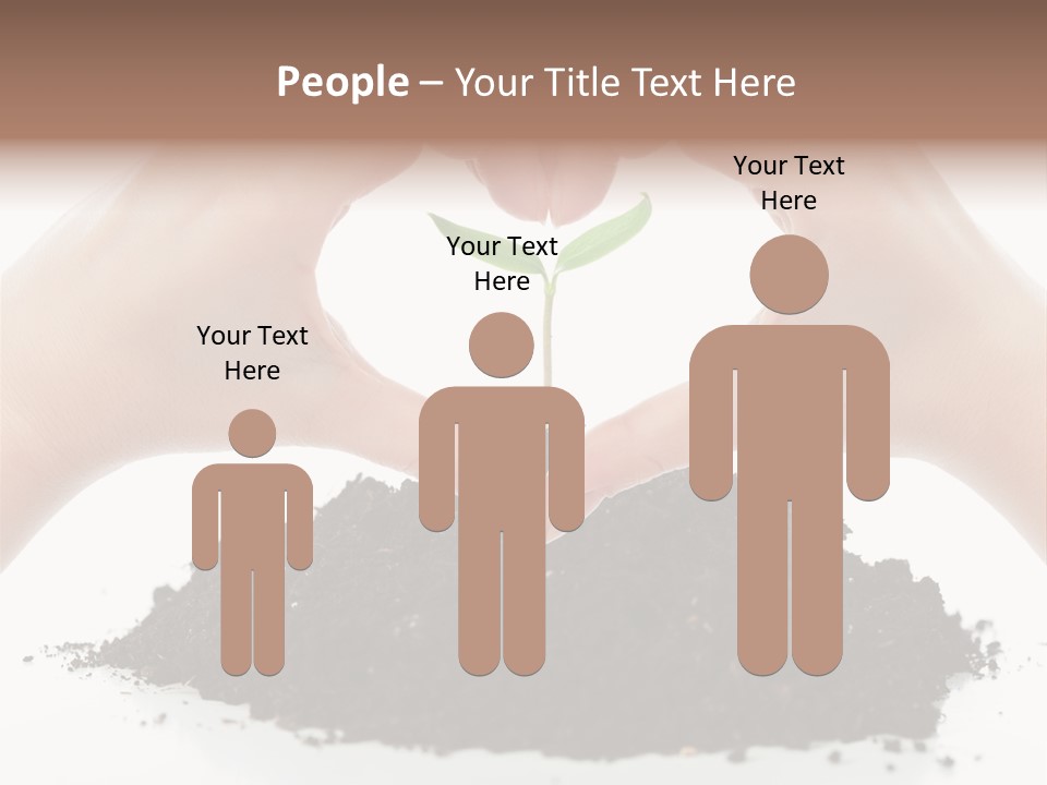 A Person Making A Heart Shape With Their Hands PowerPoint Template