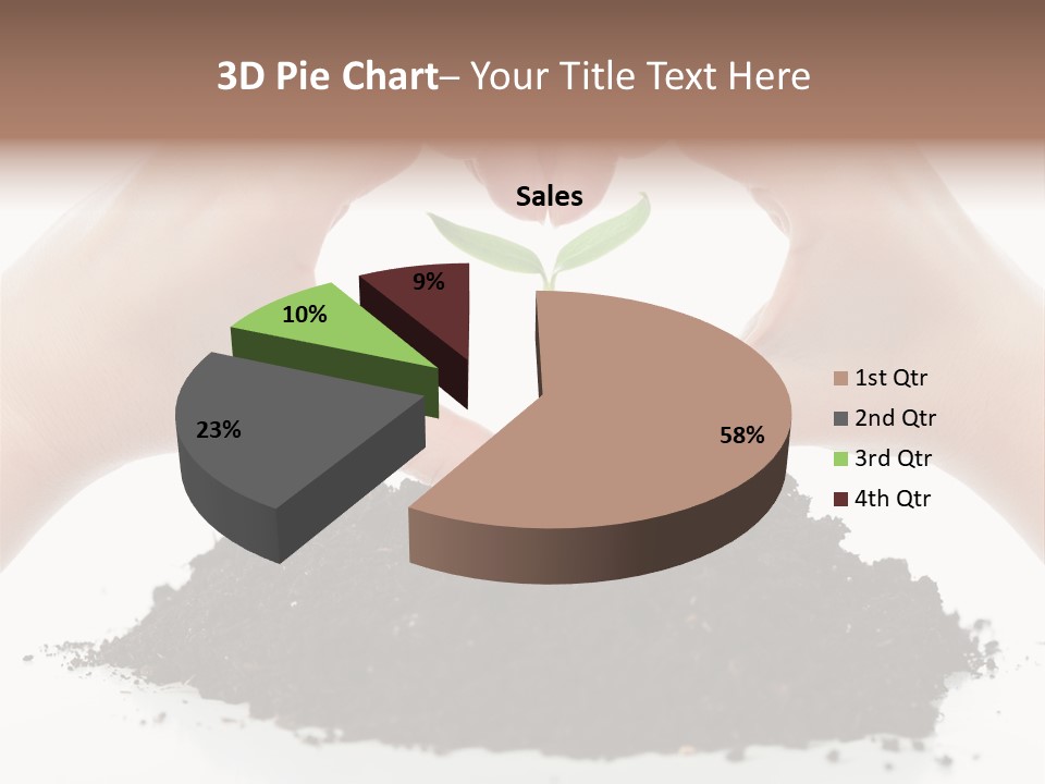 A Person Making A Heart Shape With Their Hands PowerPoint Template