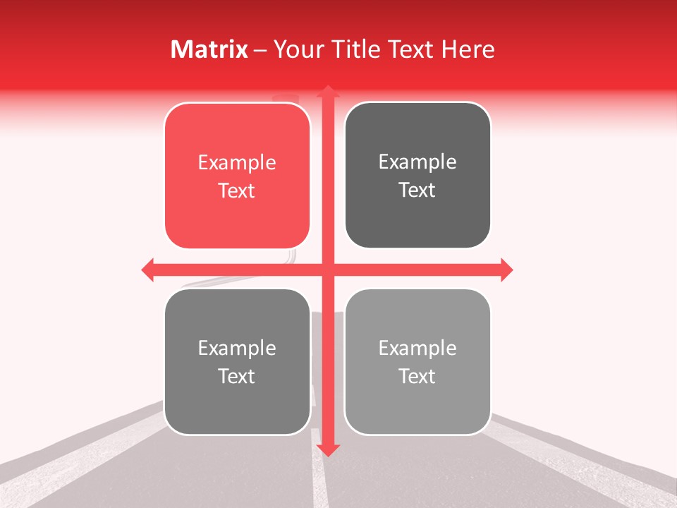 Trip Construction Line PowerPoint Template