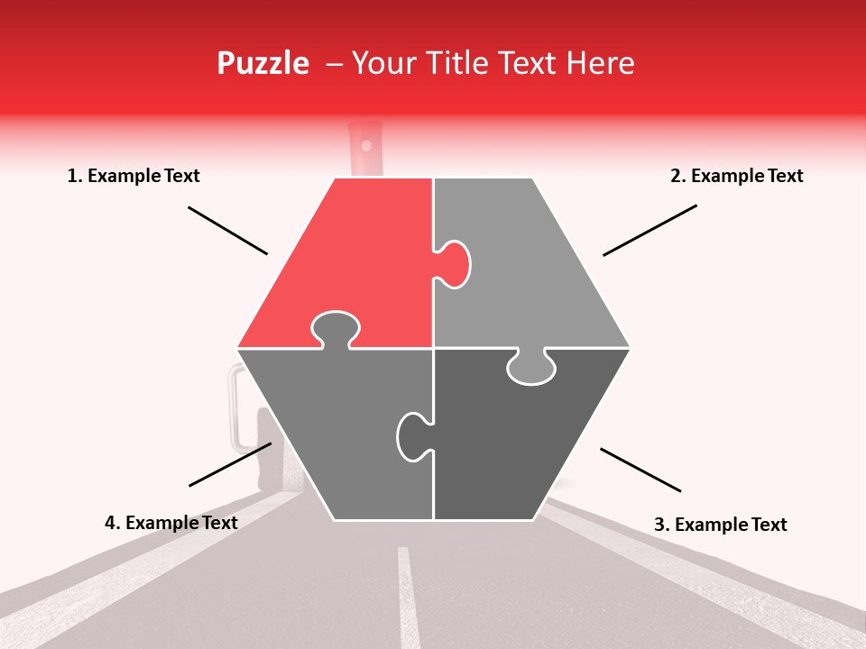 Trip Construction Line PowerPoint Template