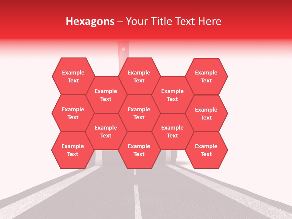 Trip Construction Line PowerPoint Template