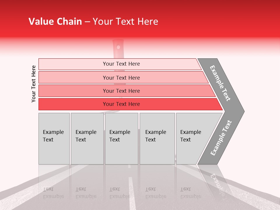 Trip Construction Line PowerPoint Template