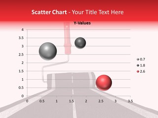 Trip Construction Line PowerPoint Template