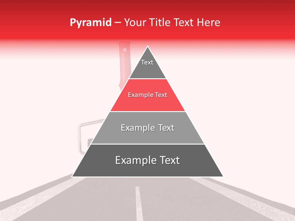 Trip Construction Line PowerPoint Template