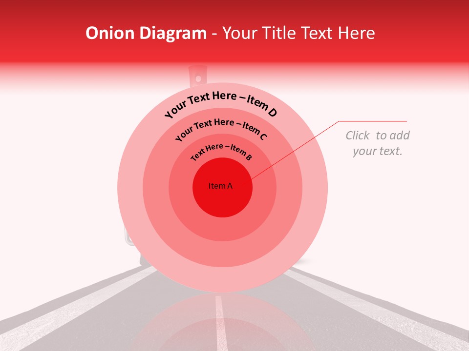 Trip Construction Line PowerPoint Template