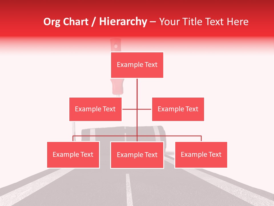 Trip Construction Line PowerPoint Template