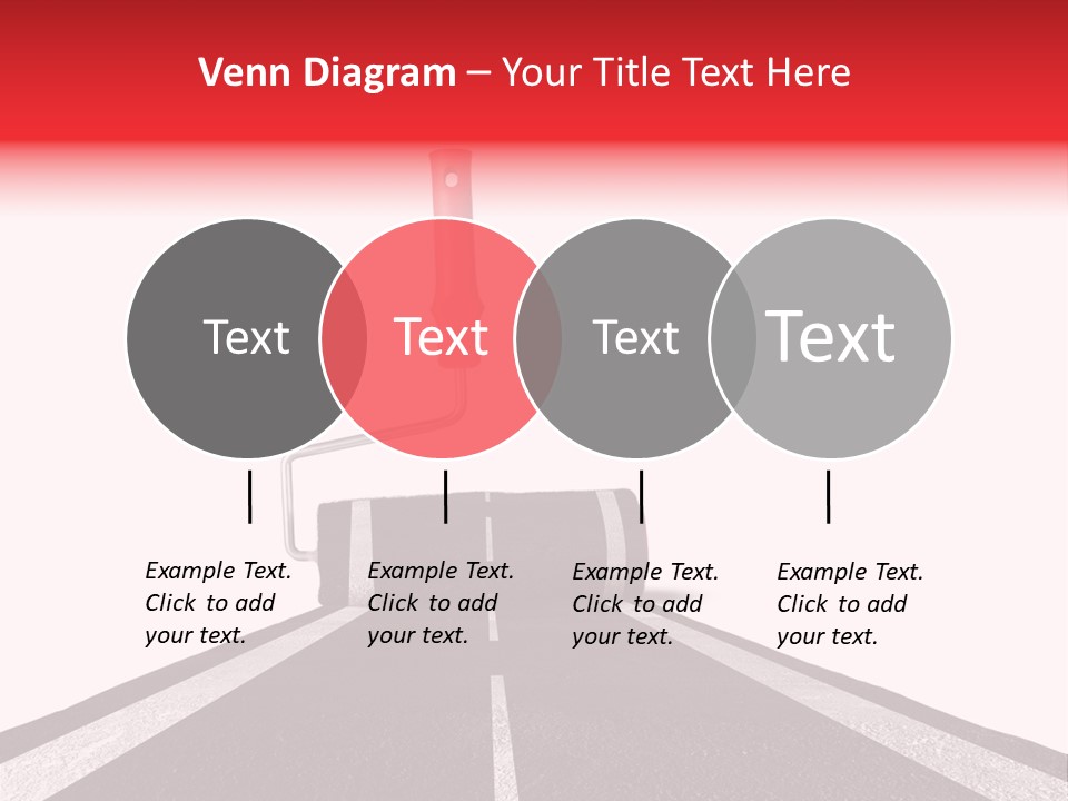 Trip Construction Line PowerPoint Template