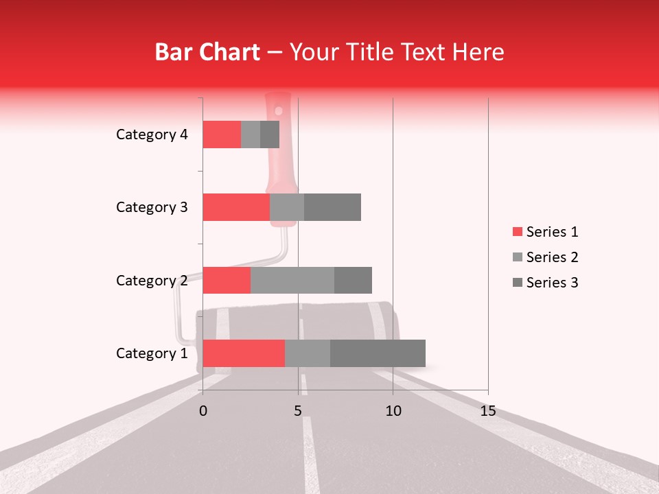 Trip Construction Line PowerPoint Template