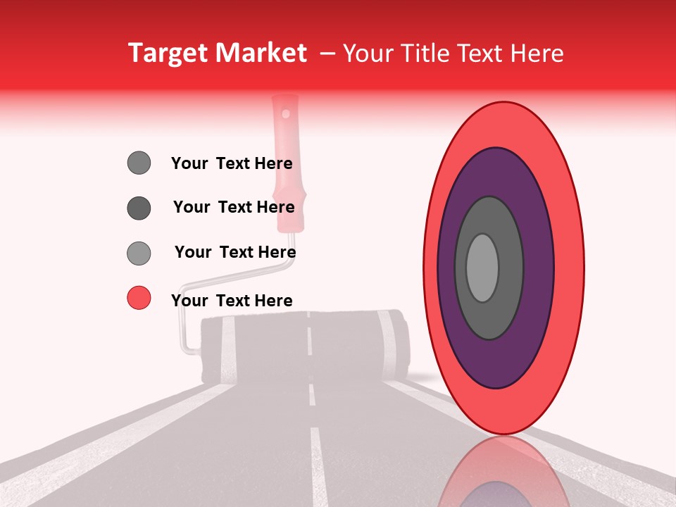 Trip Construction Line PowerPoint Template