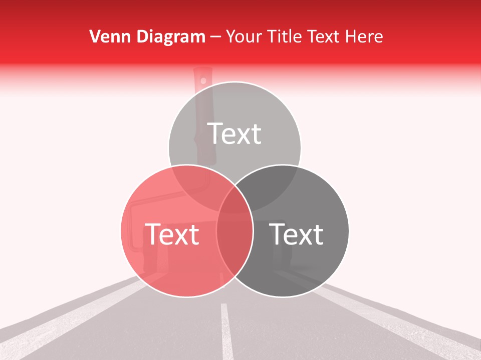 Trip Construction Line PowerPoint Template