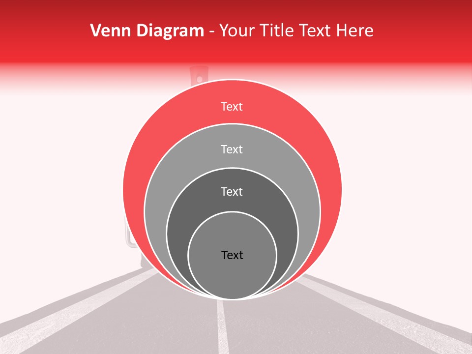Trip Construction Line PowerPoint Template