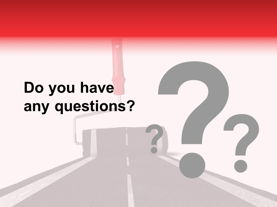 Trip Construction Line PowerPoint Template