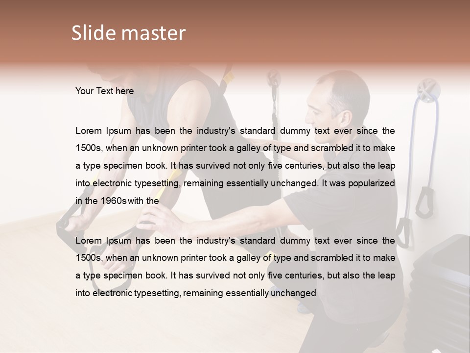 Heal Active Handsome PowerPoint Template