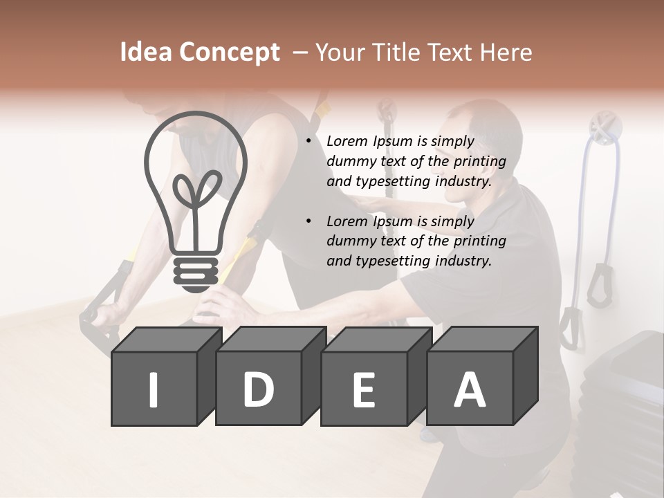 Heal Active Handsome PowerPoint Template