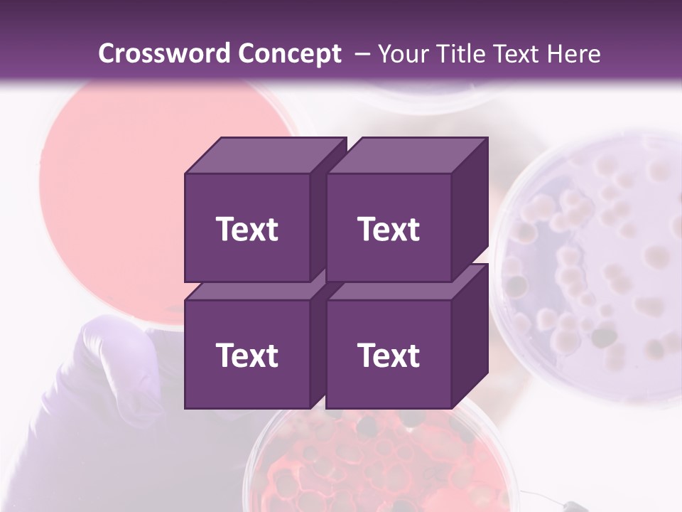 A Man In A Lab Coat Holding A Red Substance PowerPoint Template