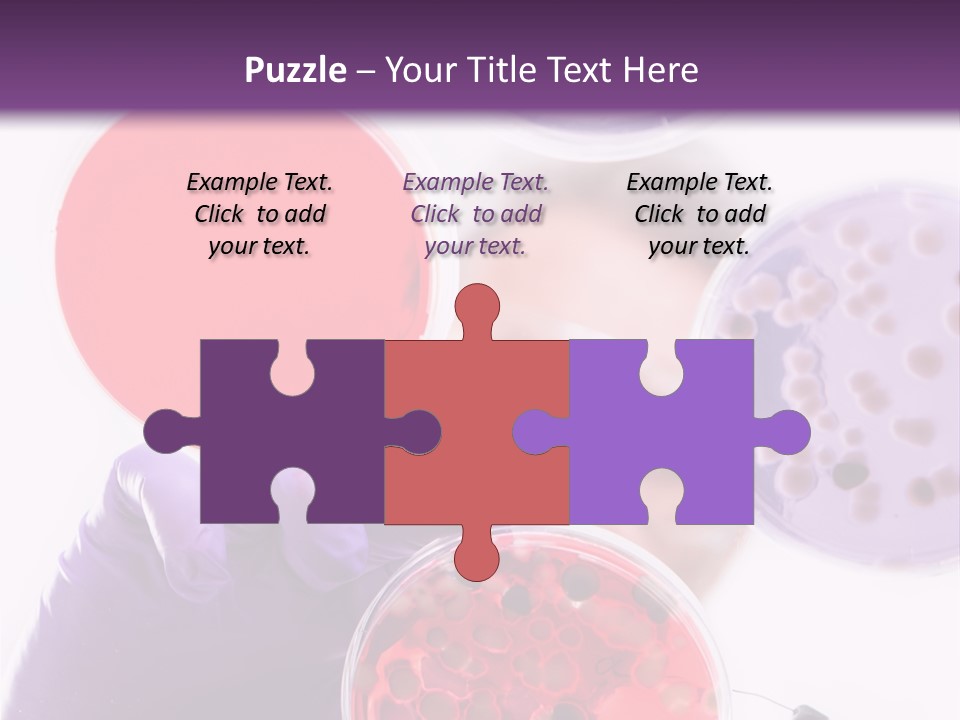 A Man In A Lab Coat Holding A Red Substance PowerPoint Template