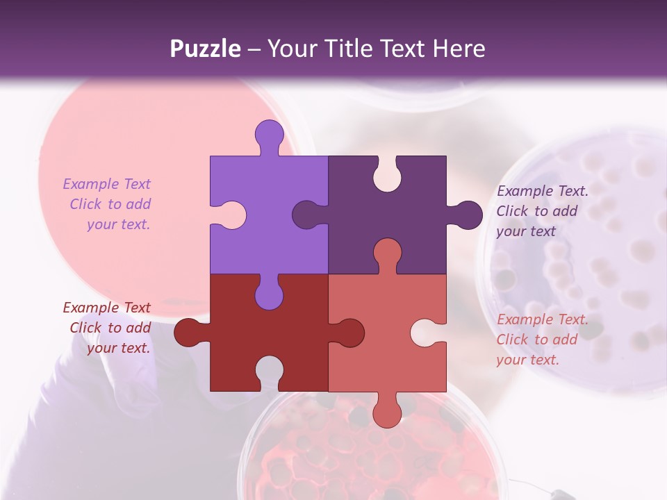 A Man In A Lab Coat Holding A Red Substance PowerPoint Template