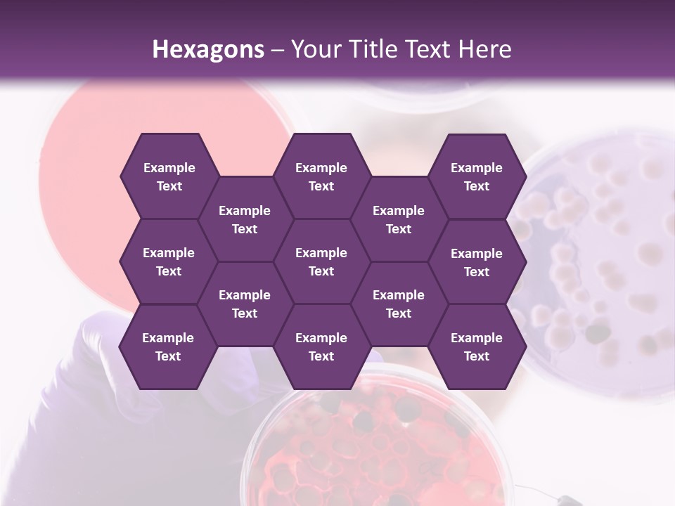 A Man In A Lab Coat Holding A Red Substance PowerPoint Template