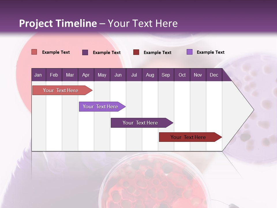 A Man In A Lab Coat Holding A Red Substance PowerPoint Template