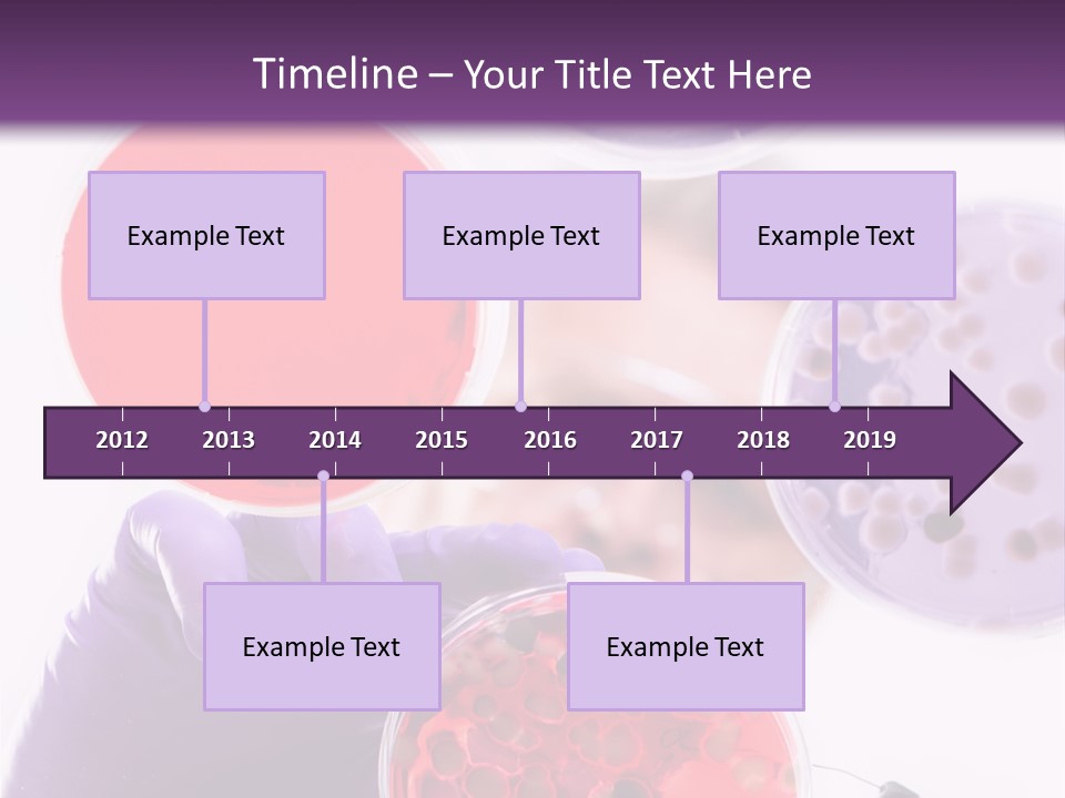A Man In A Lab Coat Holding A Red Substance PowerPoint Template