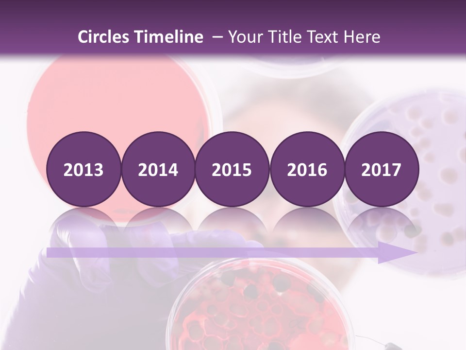 A Man In A Lab Coat Holding A Red Substance PowerPoint Template