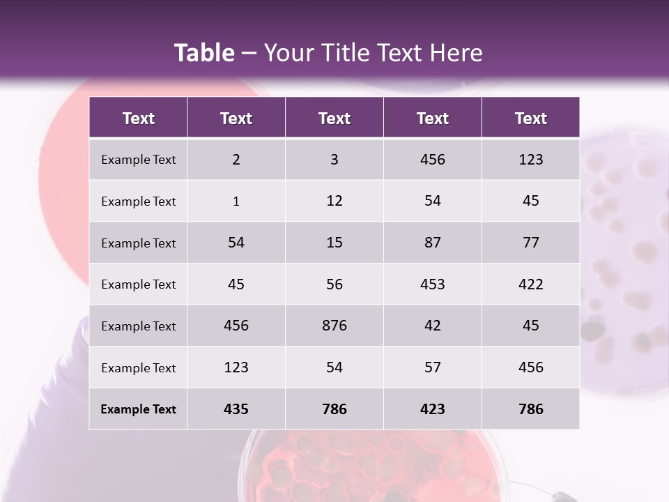 A Man In A Lab Coat Holding A Red Substance PowerPoint Template