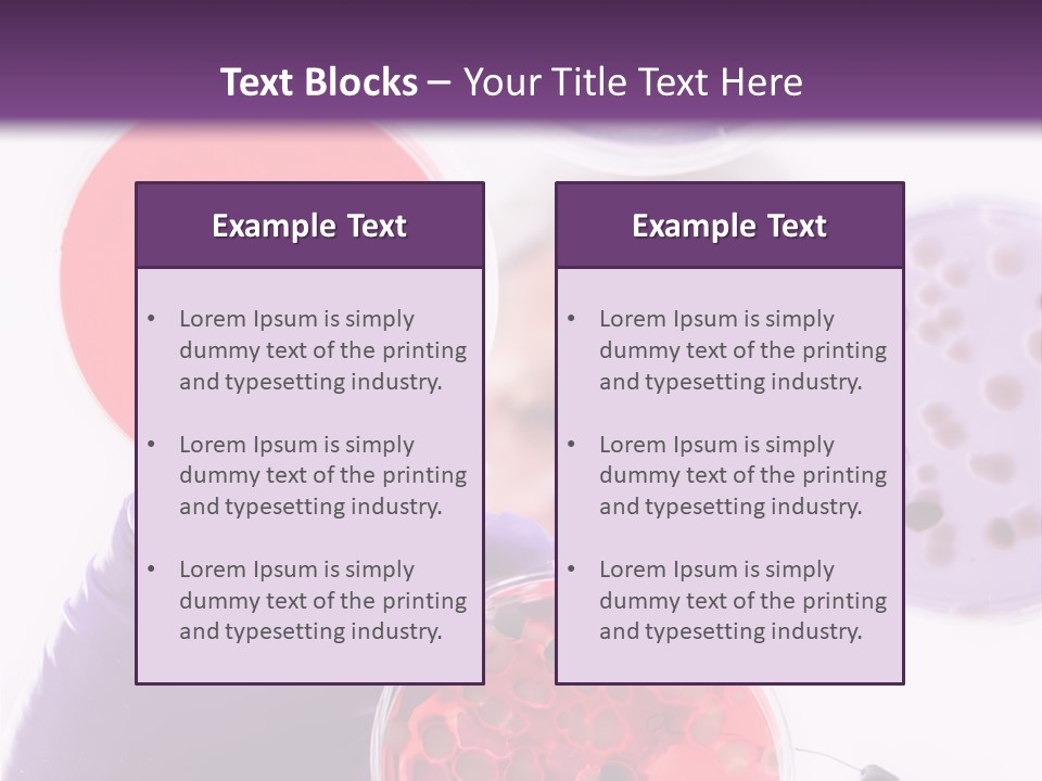 A Man In A Lab Coat Holding A Red Substance PowerPoint Template