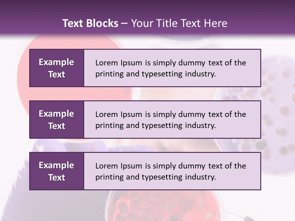 A Man In A Lab Coat Holding A Red Substance PowerPoint Template
