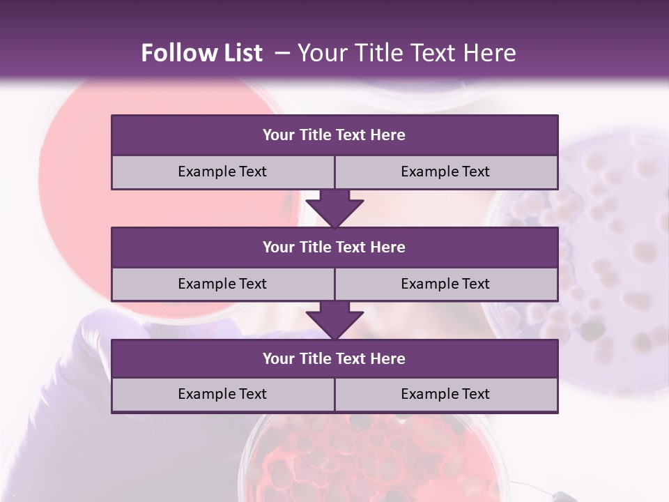 A Man In A Lab Coat Holding A Red Substance PowerPoint Template