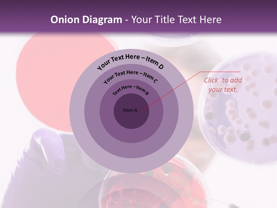 A Man In A Lab Coat Holding A Red Substance PowerPoint Template