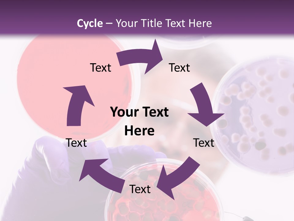 A Man In A Lab Coat Holding A Red Substance PowerPoint Template