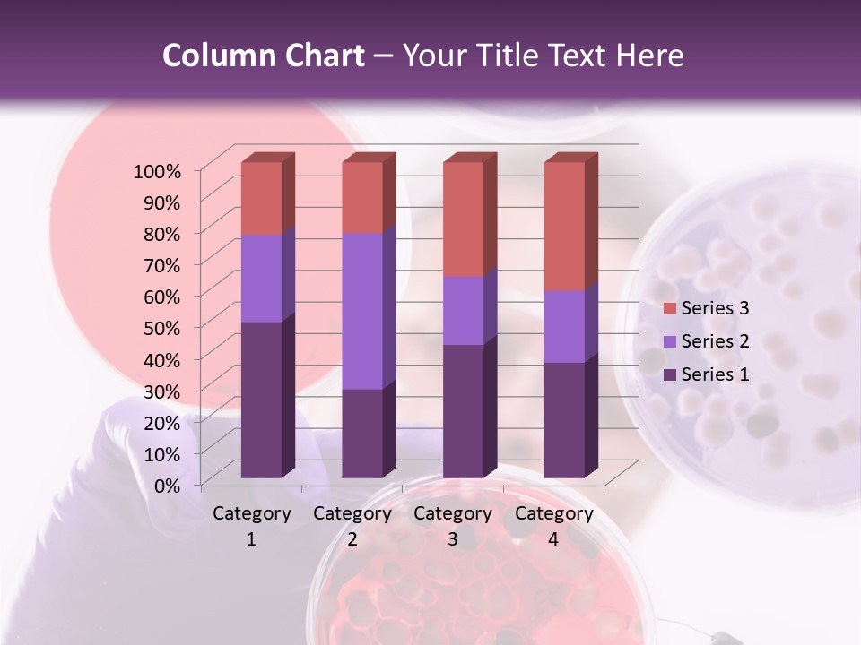 A Man In A Lab Coat Holding A Red Substance PowerPoint Template