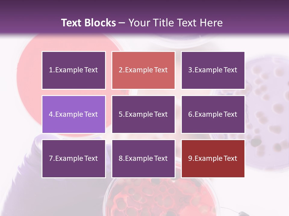 A Man In A Lab Coat Holding A Red Substance PowerPoint Template