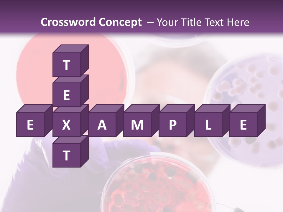 A Man In A Lab Coat Holding A Red Substance PowerPoint Template