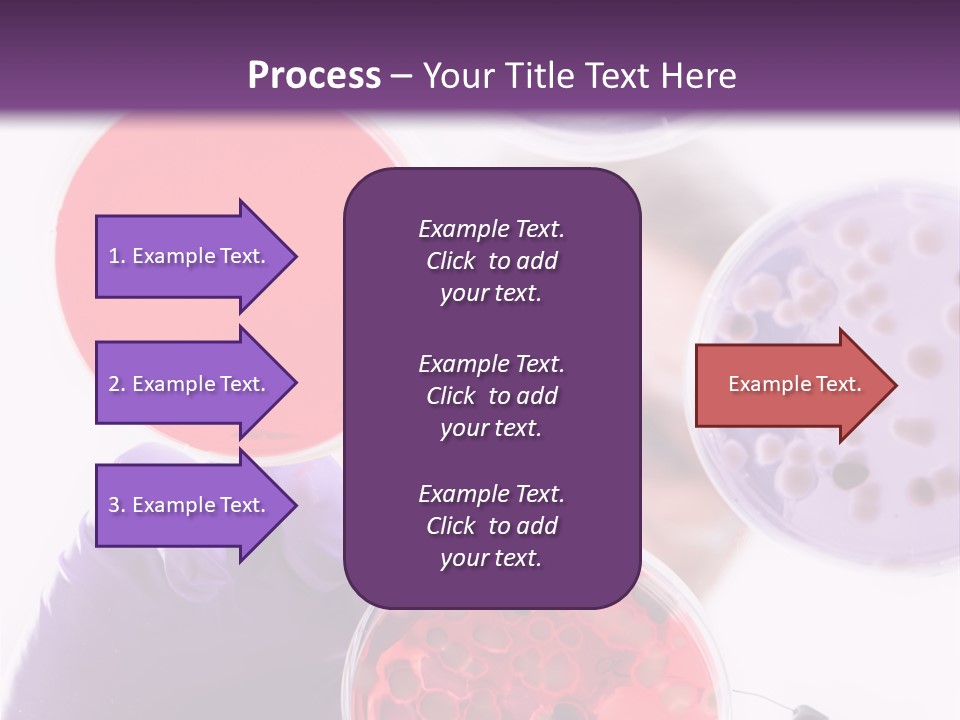 A Man In A Lab Coat Holding A Red Substance PowerPoint Template