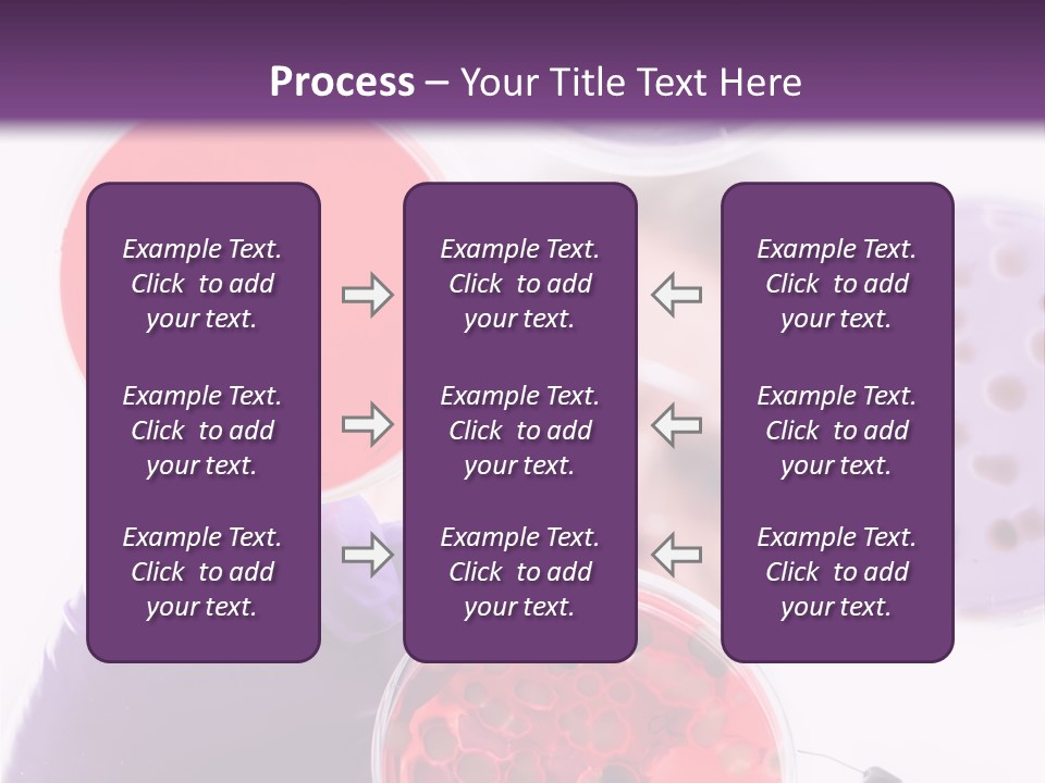 A Man In A Lab Coat Holding A Red Substance PowerPoint Template