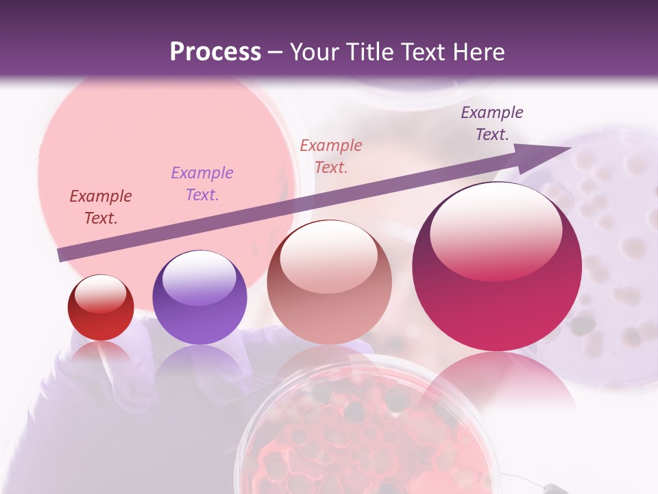 A Man In A Lab Coat Holding A Red Substance PowerPoint Template