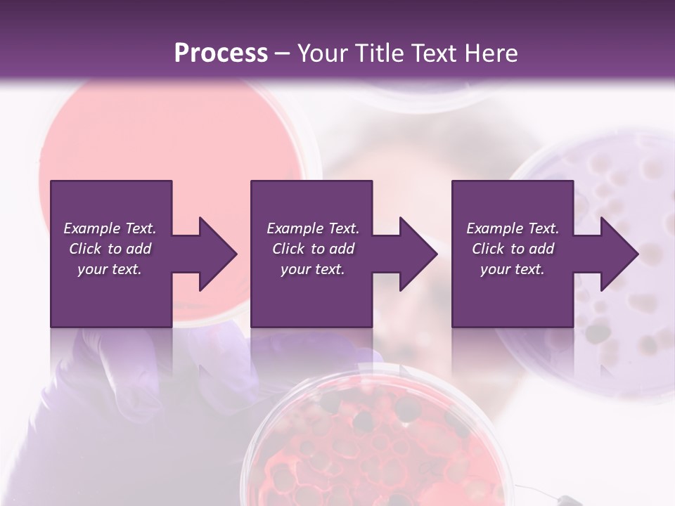 A Man In A Lab Coat Holding A Red Substance PowerPoint Template